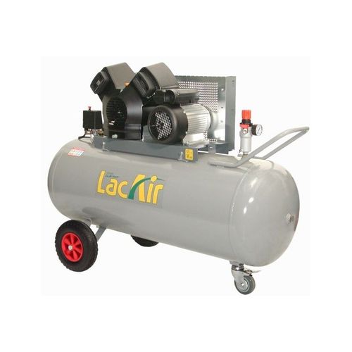 Compresseur à courroie LACME TwinAir 23/200 M - monophasé 23 m³/h sur cuve 200 litres - 462900