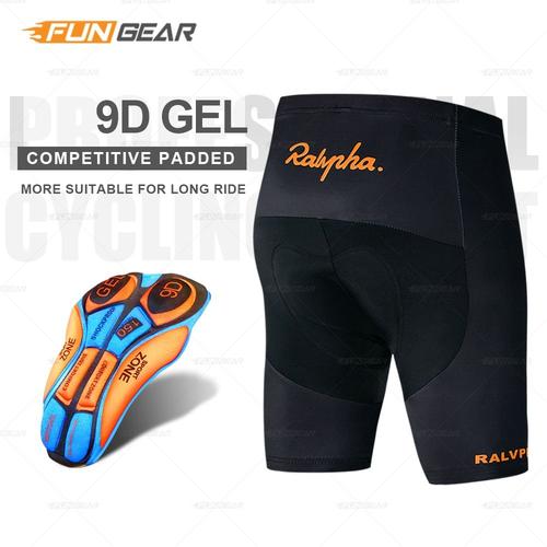 Couleur Pantalon Orange Short De Cyclisme Pour Hommes, Bas Serré De Vélo D'équipe Professionnelle D'été, Respirant, Séchage Rapide, Anti-Transpiration, Gel Rembourré, Short D'entraînement, Noir