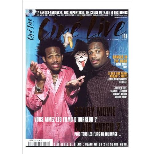 Cine Live N° 40 : Scary Movie, Blair Witch 2
