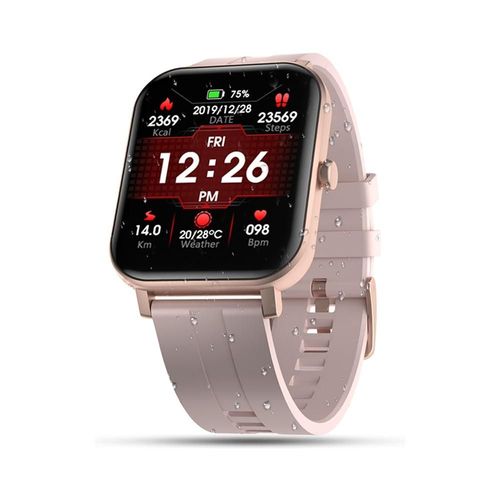 Smart Watch Ip67 Waterproof With Bluetooth Call Information Push Control Music Player, Argent