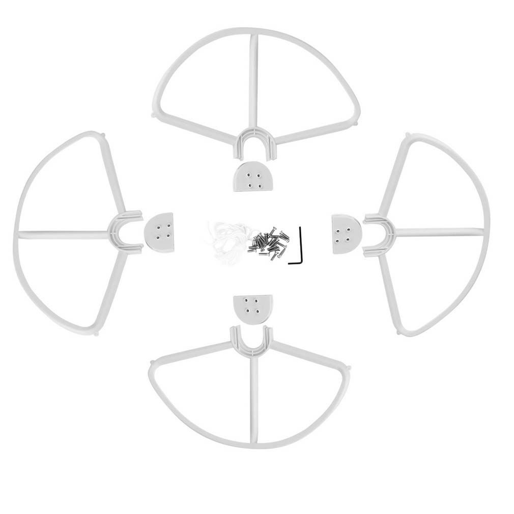 Vhbw 4x Protecteurs D'hélice Compatible Avec Dji Phantom 3 Advanced, 3 Professional, 2 Vision, 2 Vision + Plus, Fc40, 1, 2 Drone, Blanc-Vhbw