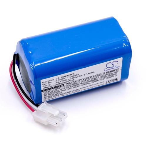 vhbw Batterie remplacement pour iClebo EBKRTRHB000118-VE, EBKRWHCC00978 pour aspirateur, robot électroménager (2600mAh, 14,4V, Li-ion)