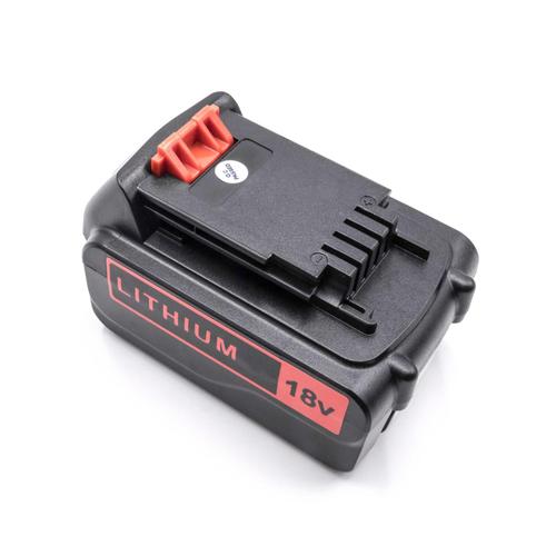 vhbw Batterie remplacement pour Black & Decker BL1318, BL1518, BL2018, BL4018 pour outil électrique (3000mAh Li-ion 18 V)