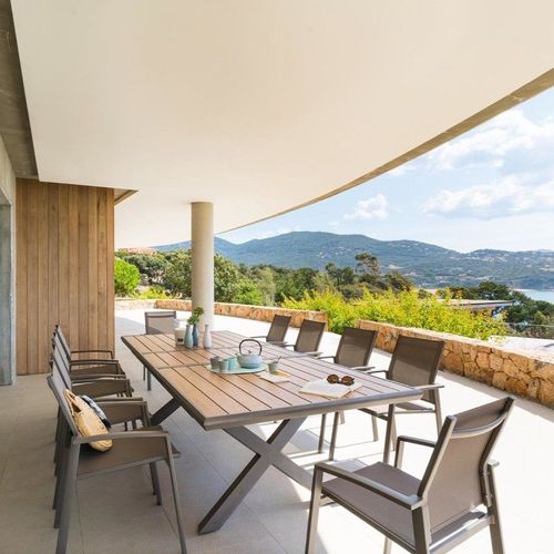 Table Axiome Extensible 10p Effet Bois Honey Et Praline Hespéride - Naturel