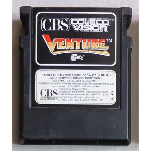 Jeu Venture - Cbs Colecovision