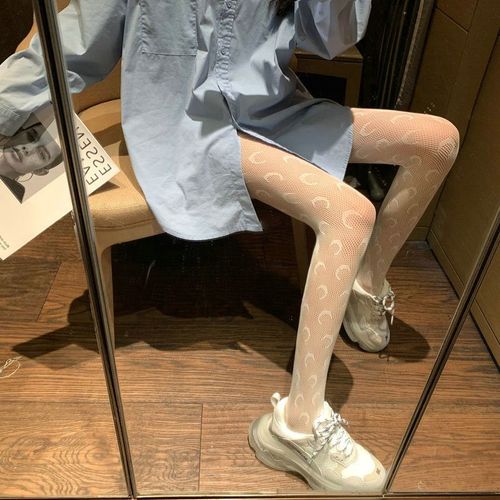 Collants Gothiques Lolita Pour Filles,Collants De Club À Imprimé Croisé,Maille Cosplay,Chaussettes Longues En Nylon Fin,Bas De Corps Sexy Pour Femmes,Collants Résille,Été