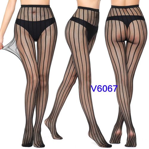 Collants Résille Gothiques Sexy Pour Femmes,Motif Creux Rose Étoiles,Bas En Filet En Maille,Collants Astronomiques Noirs,Lingerie Féminine Chaude,7.0