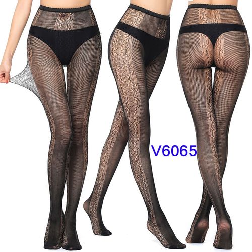 Collants Résille Gothiques Sexy Pour Femmes,Motif Creux Rose Étoiles,Bas En Filet En Maille,Collants Astronomiques Noirs,Lingerie Féminine Chaude,7.0