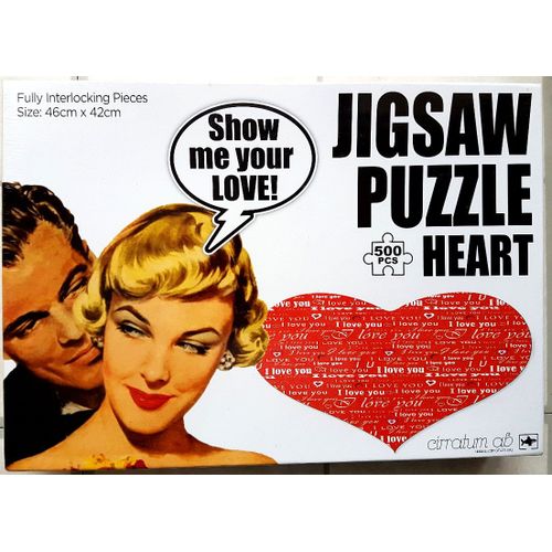 Cirratum - Jeu Puzzle Heart Coeur 500 Pièces
