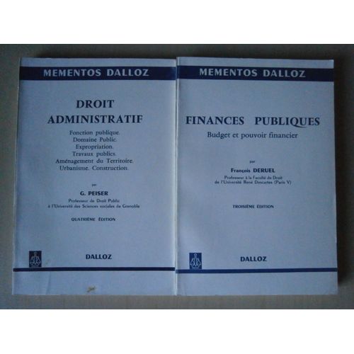 Finances Publiques - Budget Et Pouvoir Financier