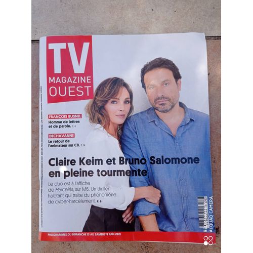 Tv Magazine Ouest 1793 : Claire Keim Et Bruno Salomone En Pleine Tourmente