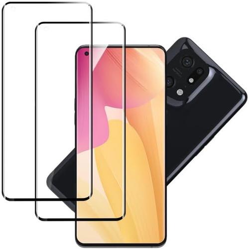 Oppo Find X5 Pro Lot De 2 Films De Protection D'écran En Verre Blindé Pour Oppo Find X5 Pro Oppo Find X5 Pro Film De Protection D'écran 9h Anti-Rayures Oppo Find X5 Pro Verre De Protection