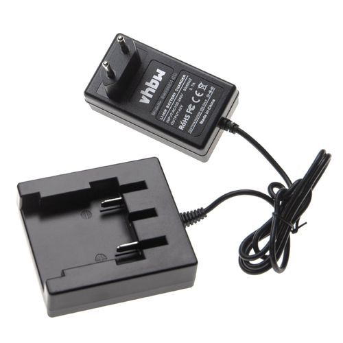vhbw Chargeur compatible avec Greenworks GD40BCK2X, GD40BCK4, GD40BV, GD40BVK2X, GD40BVK4, GD40CS40 batteries Li-ion d'outils
