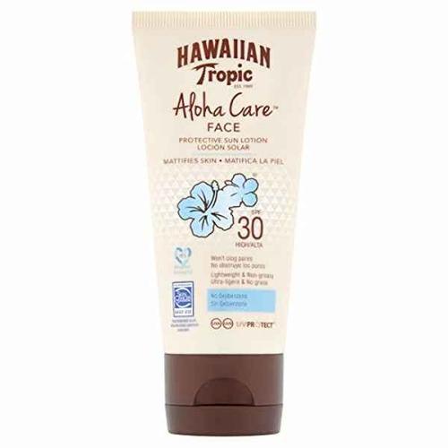 Hawaian Tropic Aloha Care Lotion Solaire Visage Spf30 90ml 