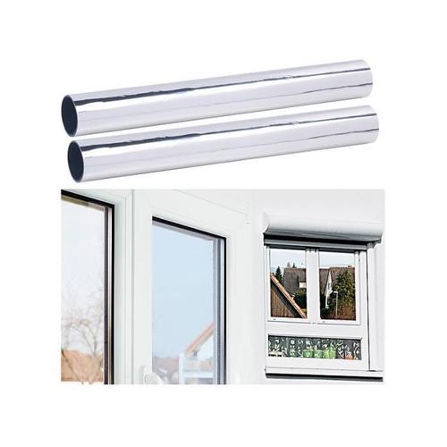 2 films de discrétion - 40 x 200 cm - Miroir Protection UV 85%