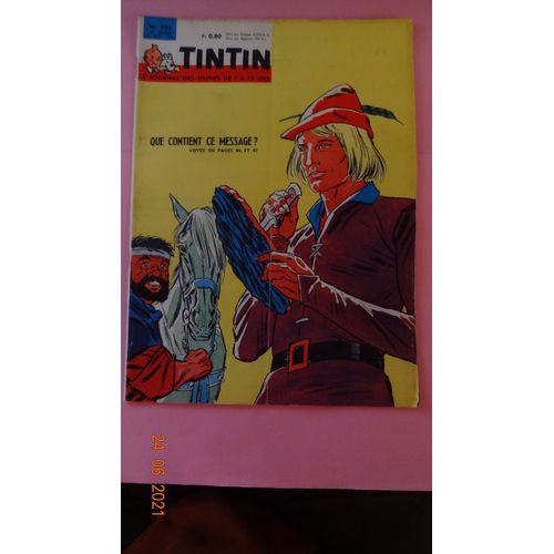 Journal De Tintin Numéro 779 Du 26 Septembre 1963