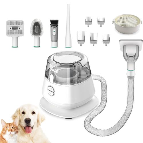 Aspirateur De Toilettage Pour Animaux Inse P20-Ensemble De Toilettage Pour Animaux De Compagnie-250w-60db-1.2l