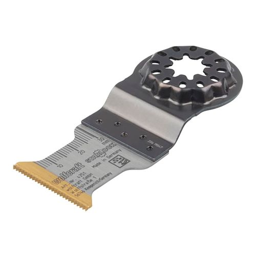 Wolfcraft Lame de scie plongeante ˮExpertˮ CT TiN, empreinte STARLOCK, aluminium, inox - 4251000