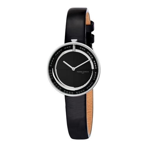 Pierre Cardin Montre Noir Analogique Femmes Marais Cma.0000