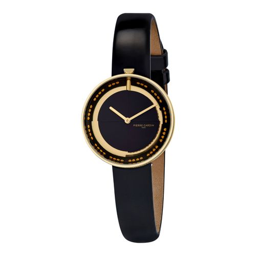 Pierre Cardin Montre Noir Analogique Femmes Marais Cma.0002