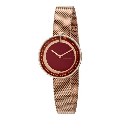 Pierre Cardin Montre Ip-Rosé Analogique Femmes Marais Cma.0003