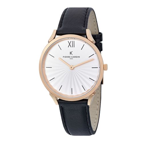 Pierre Cardin Montre Noir Analogique Mixte Pigalle Plissée Cpi.2003