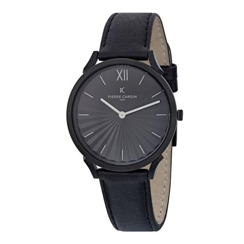 Pierre Cardin Montre Noir Analogique Mixte Pigalle Plissée Cpi.2006