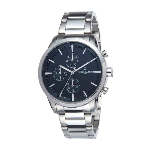 Pierre Cardin Montre Argent Multi-Cadrans Hommes La Gloire Champeret Pc902741f109