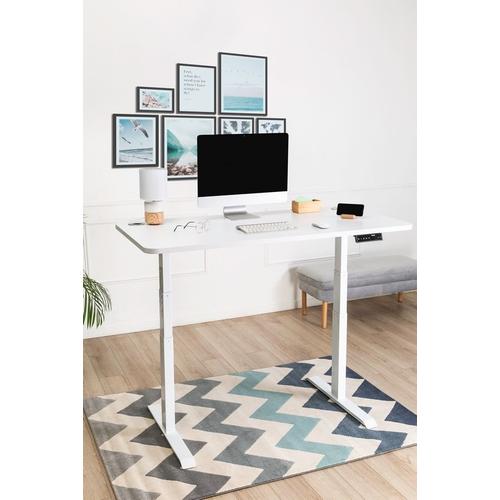 Bureau assis debout 2 moteurs 140x70 cm - DYNAMIC 140 KQUEO