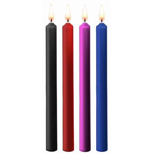 Bougies Lot De 4 Bougies Sm Teasing Wax Multicolore Ouch!