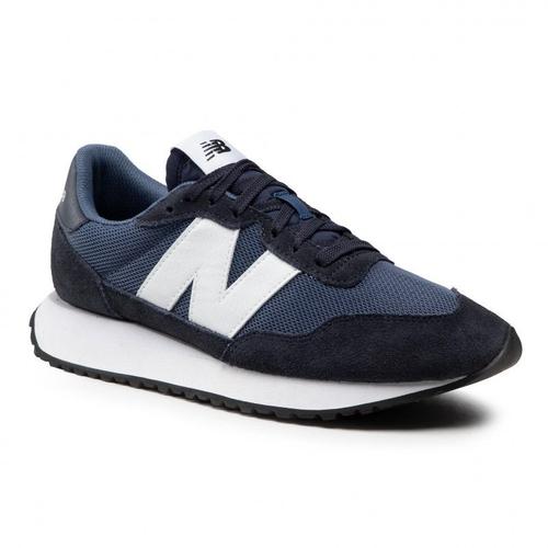 New Balance 237 Homme Baskets Mode Indigo Blanc