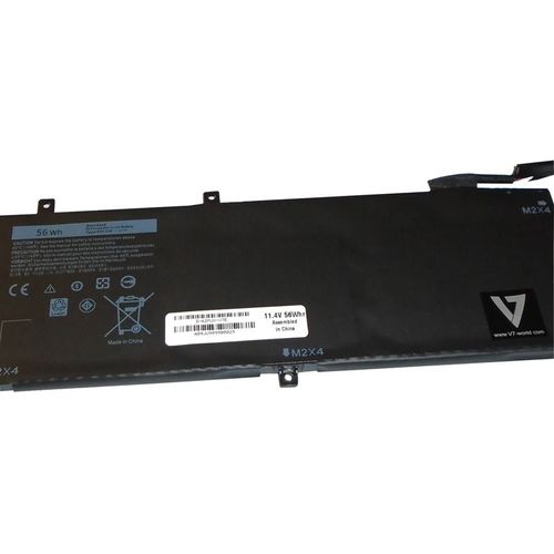 V7 D-62MJV-V7E - Batterie de portable (équivalent à : Dell RRCGW, Dell 0RRCGW, Dell 62MJV, Dell 062MJV, Dell 5D91C, Dell 05041C, Dell H5H20, Dell M7R96) - Lithium Ion - 3 cellules - 4865 mAh - 56...