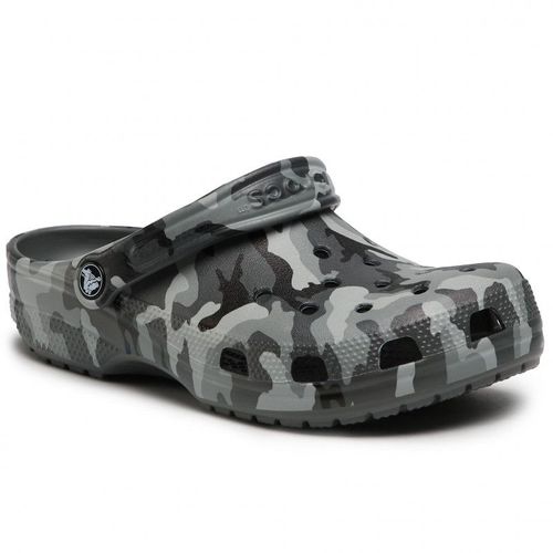 Mules Crocs  Classic Printed Camo Clog 206454 - Gris - 38 1/2