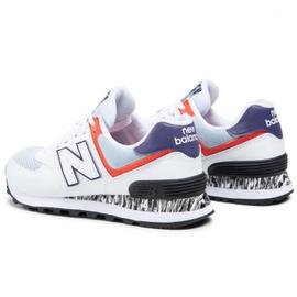 new balance 574 femme bleu marine et blanc