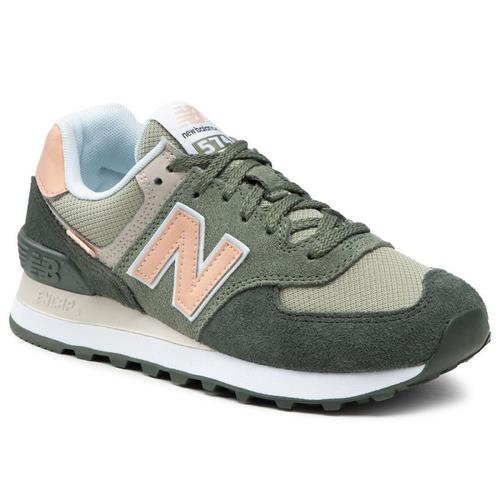 new balance 574 femme brun