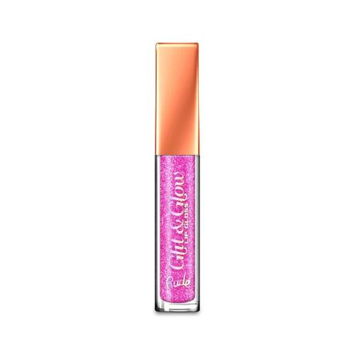 Rude Glit And Glow Glitter Lip Gloss - Tease Me - Rude Cosmetics - Gloss À Lèvres 