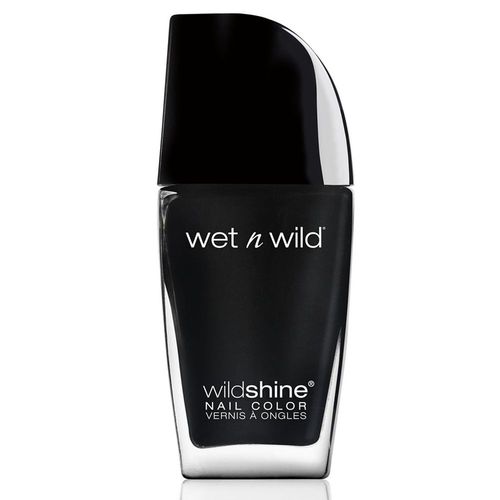 Wild Shine Nail Color - Black Creme - Wet N Wild - Vernis À Ongles 