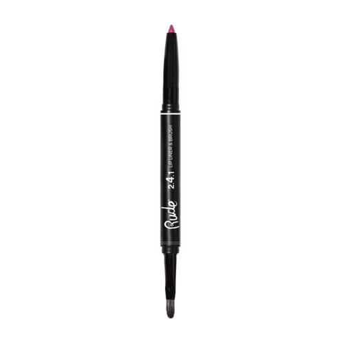 Rude 2.4.1 Lip Liner & Brush - Girls Night - Rude Cosmetics - Crayon À Lèvres 