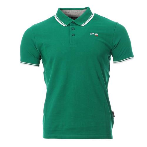 Polo Vert Homme Schott Bryan