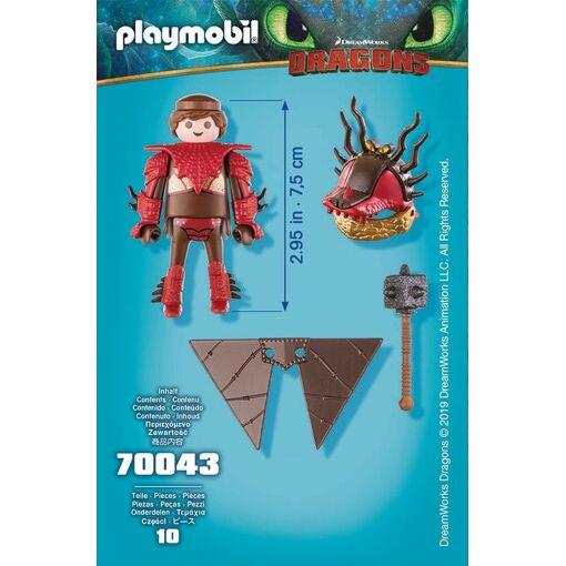 Playmobil 70043 - Rustik En Combinaison De Vol - 4