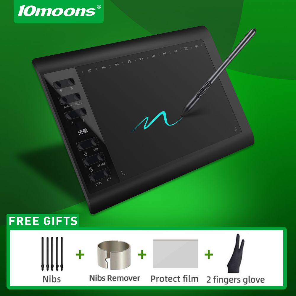 10moons 1060plus 10moons Drawing Tablet Review 10moons 1060 Plus