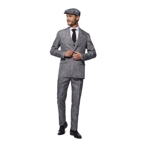 Costume Mr. Années 20 Gangster Homme Suitmeister - Taille: S (Eu 46)