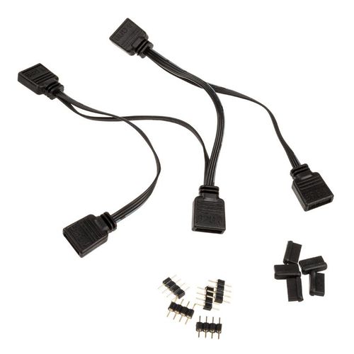 Akasa 4-in-1 Rgb Splitterkabel - 40 Cm