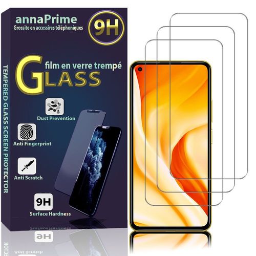 Lot / Pack De 3 Films Verre Trempé Pour Xiaomi Mi 11 Lite/ Mi 11 Lite 5g 6.55" Protection D'écran