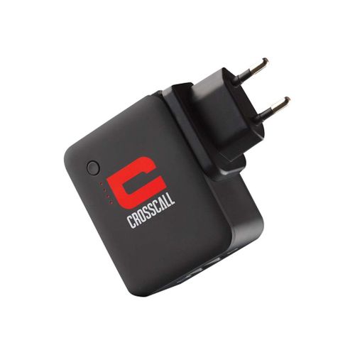 Crosscall Power Pack - Banque D'alimentation/Adaptateur Secteur - Li-Ion - 3350 Mah - 2.1 A - 2 Connecteurs De Sortie (Usb) - Noir
