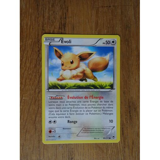 Pokemon Collections Poings Furieux Carte Pokemon Holo Reverse Evoli 50 Pv 80 111 Chickenhouse At