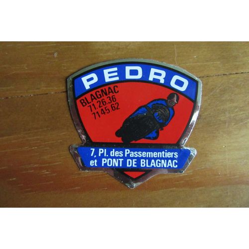 Autocollant - Sticker Pedro (Moto) À Blagnac