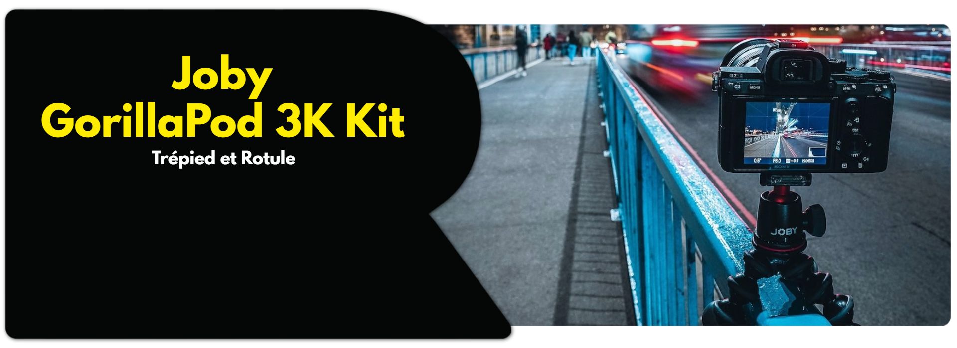 Tr�pied JOBY gorillapod 3K Kit image 1 | Rakuten