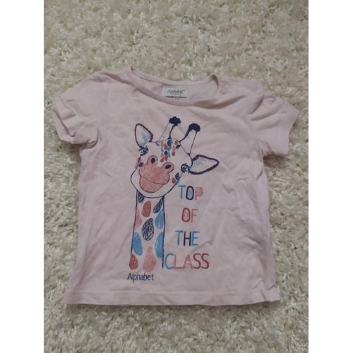 T-Shirt Girafe 2 Ans