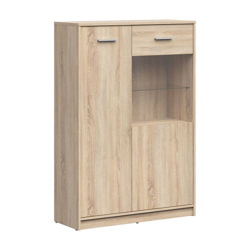 Vaisselier 2 Portes Stratifiés Naturel